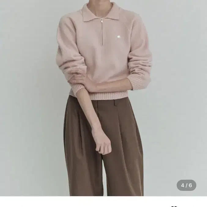 니하운 니트 Helena Collar Knit(Pink)