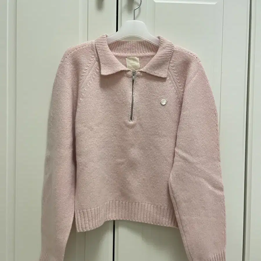 니하운 니트 Helena Collar Knit(Pink)