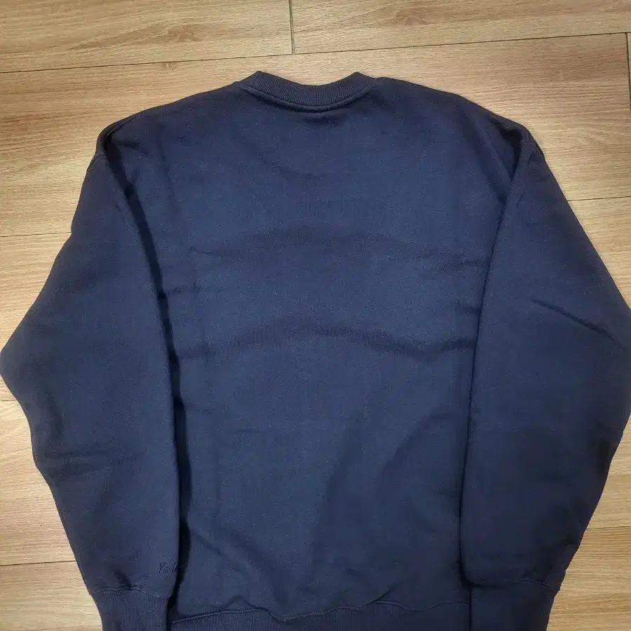 예일 맨투맨 2 TONE ARCH USA CREWNECK NAVY