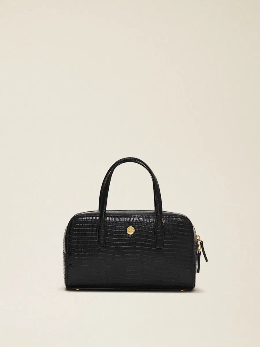 Lememe Sac Jour Lizard Black Lizard Bag