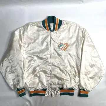 90s 돌핀스 나일론 바시티 자켓 데롱 2XL