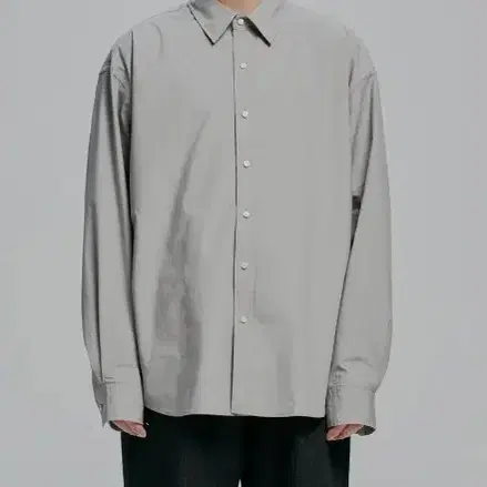 유니온블루 LAUNDRY SHIRT (GRAY) M