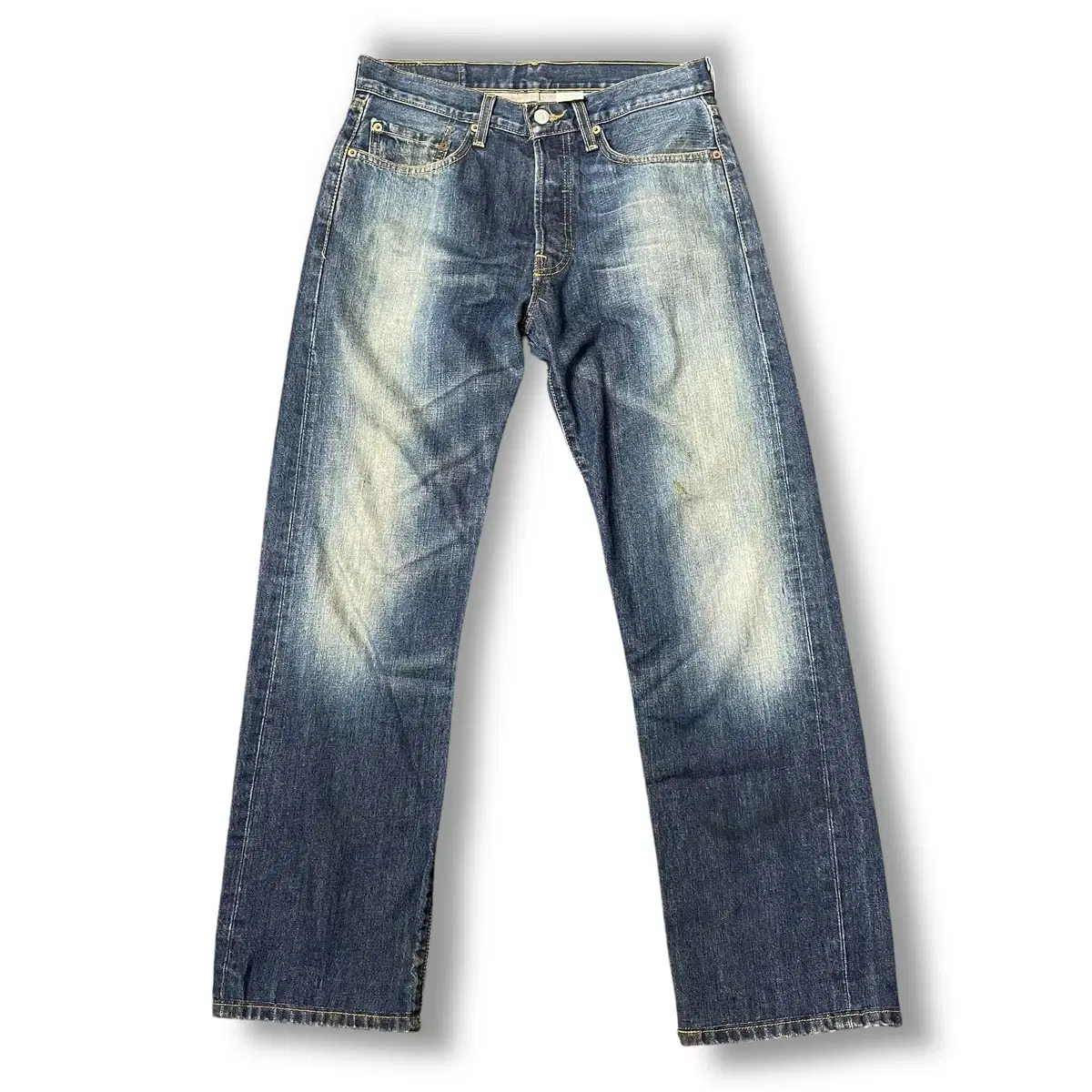 (31) Levi's 501 Washed Denim Pants