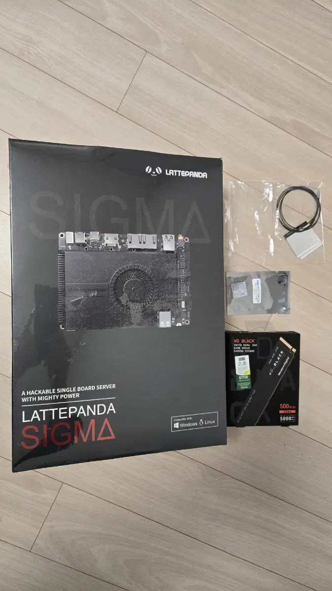 LattePanda Sigma 32GB + SSD 500GB + WiFi (with antenna)