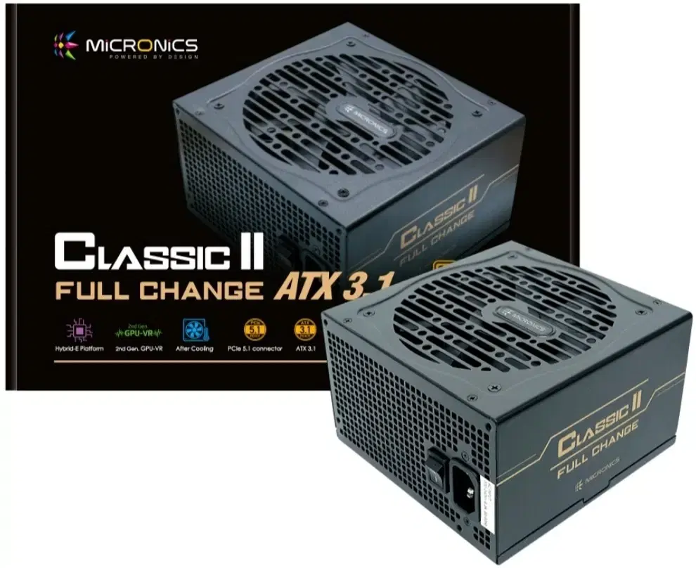 마이크로닉스 클래식2 풀체인지 800w 80plus 미개봉