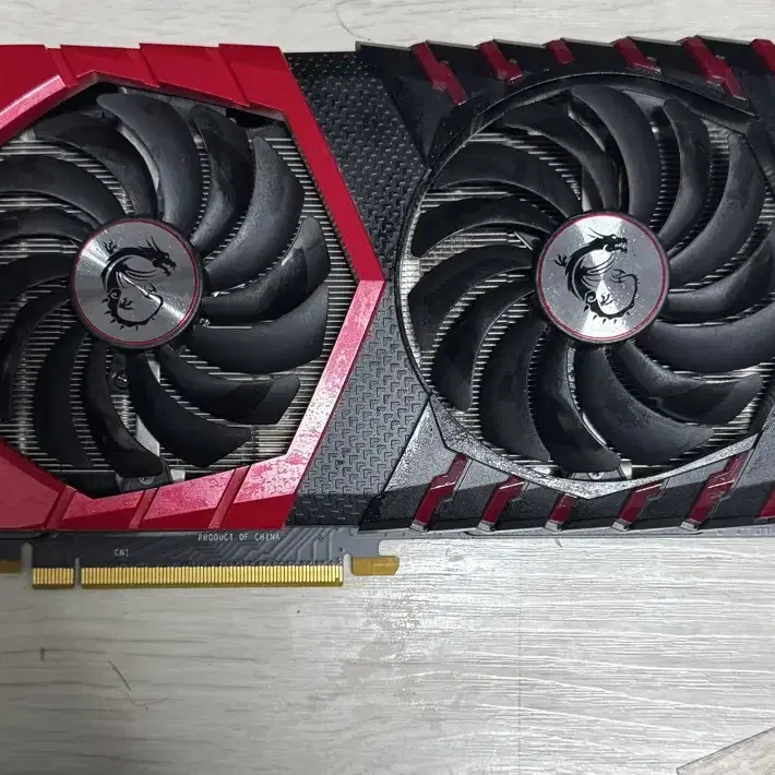 MSI GTX1060 6G 그래픽 카드 판매합니다