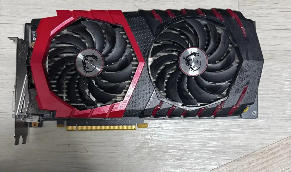 MSI GTX1060 6G 그래픽 카드 판매합니다