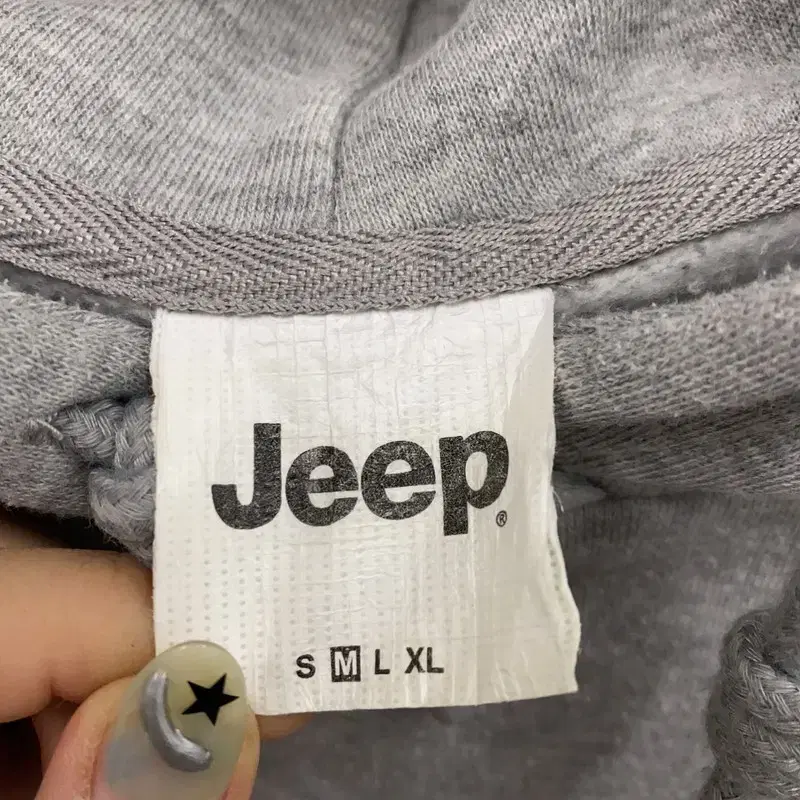 지프 JEEP 로고 캐쥬얼 기모 후드티 95 S04532