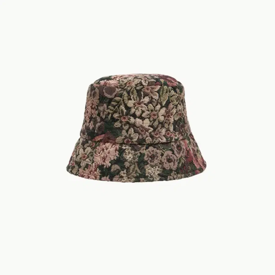 아모멘토 플라워 자카드 버킷 햇 FLOWER JACQUARD BUCKET