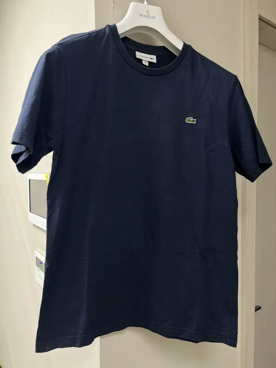 Lacoste Navy Vahn Tee Size 4