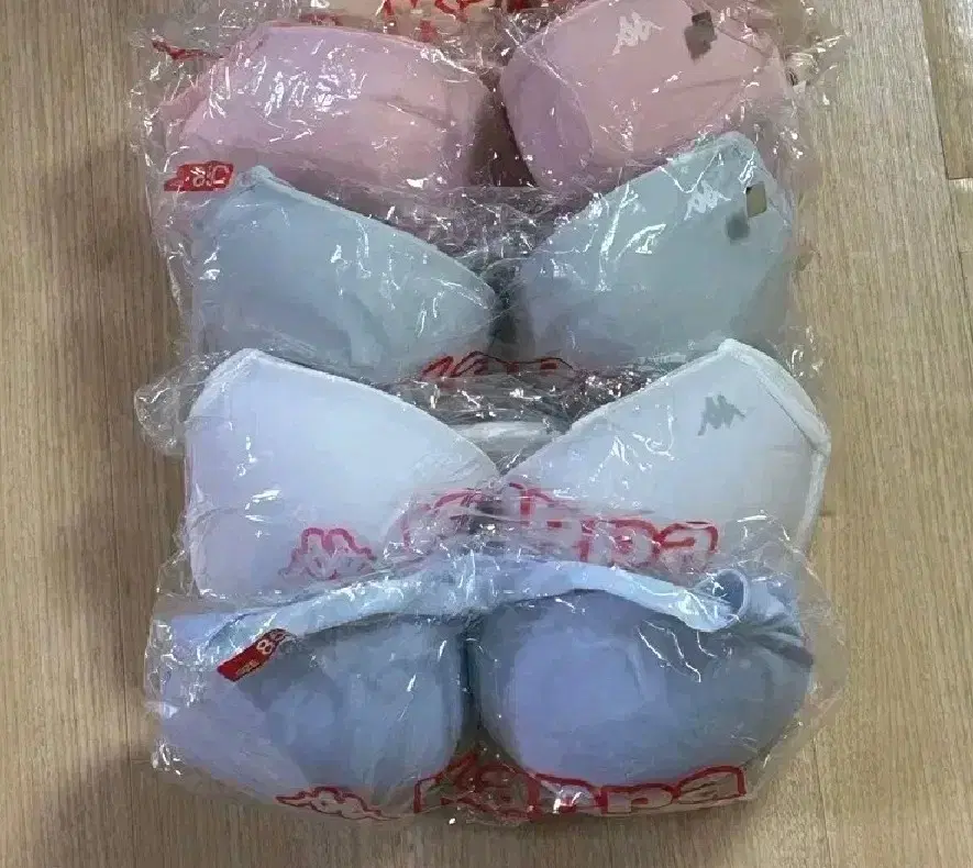 [미착용 새상품] 카파 브래지어+팬티 4종 세트 브라 (85C+100)