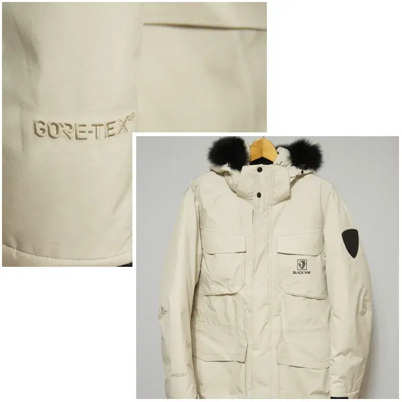 Black Yak Gore-Tex goose down padded jacket Men's 105