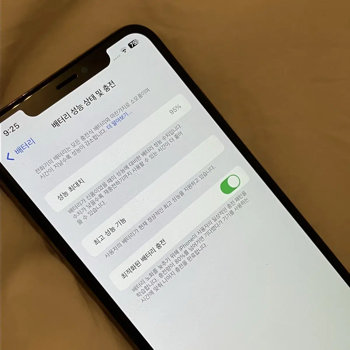 아이폰 xs max 로즈골드 512GB