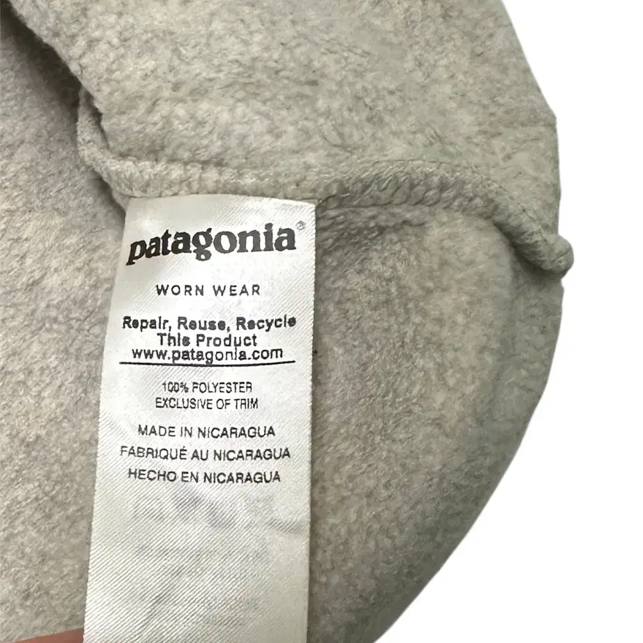 Patagonia 파타고니아 신칠라 스냅티 오트밀