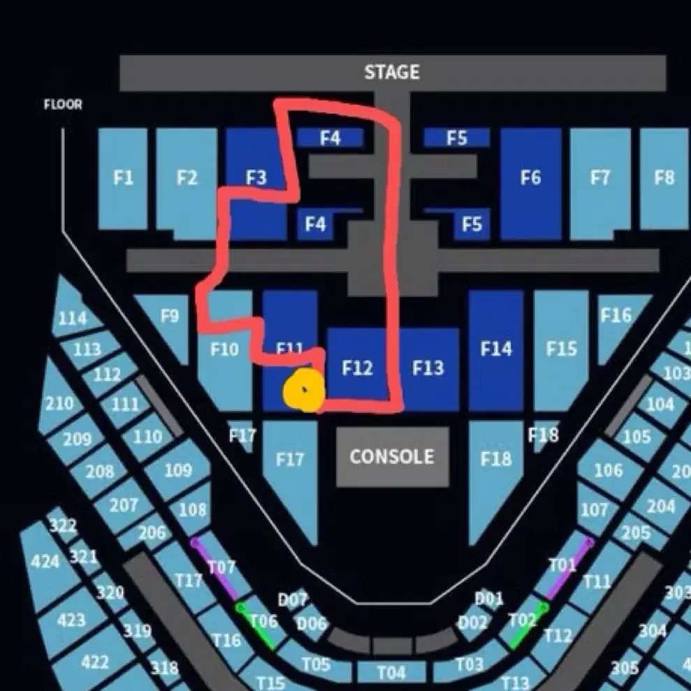 칠콘 막콘 자리교환 vip 플로어 엔시티127 일이칠 콘서트