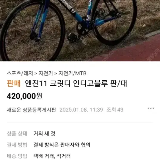 번개장터 아무상품 퍼와서 다 시세보다 싸게파는 사기꾼입니다