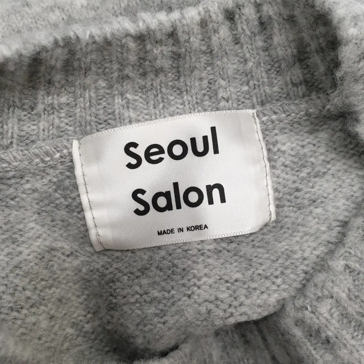 빈티지 만원샵 Seoul 연그레이 니트 조끼