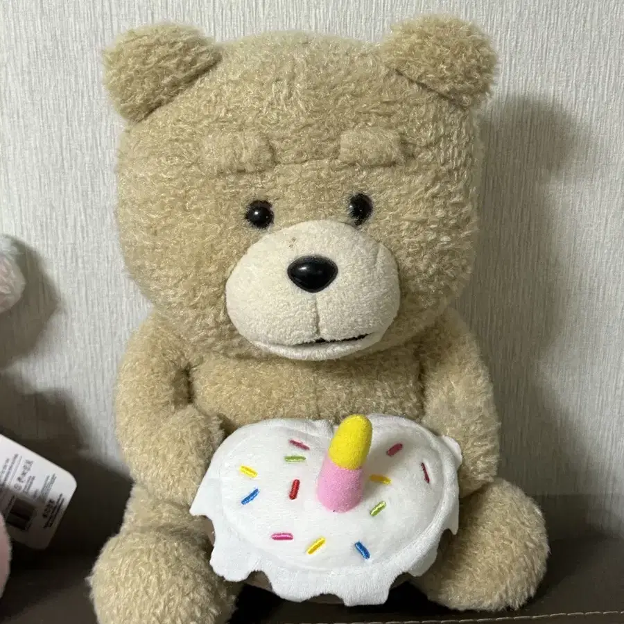 테드 곰 생일 케이크 인형