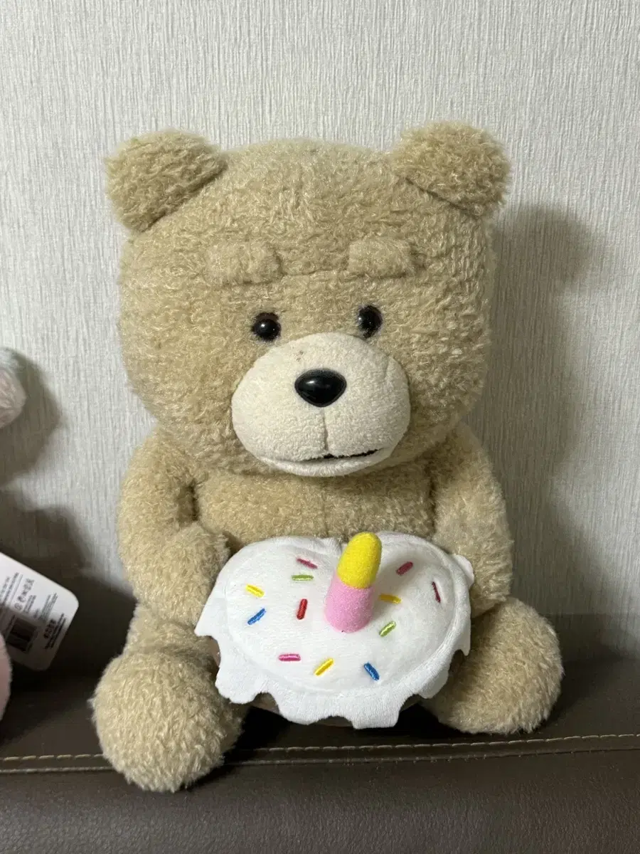 테드 곰 생일 케이크 인형