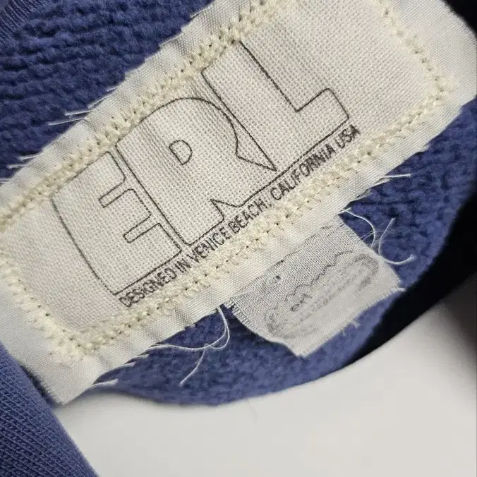 [M] ERL SWIRL HOODIE BLUE