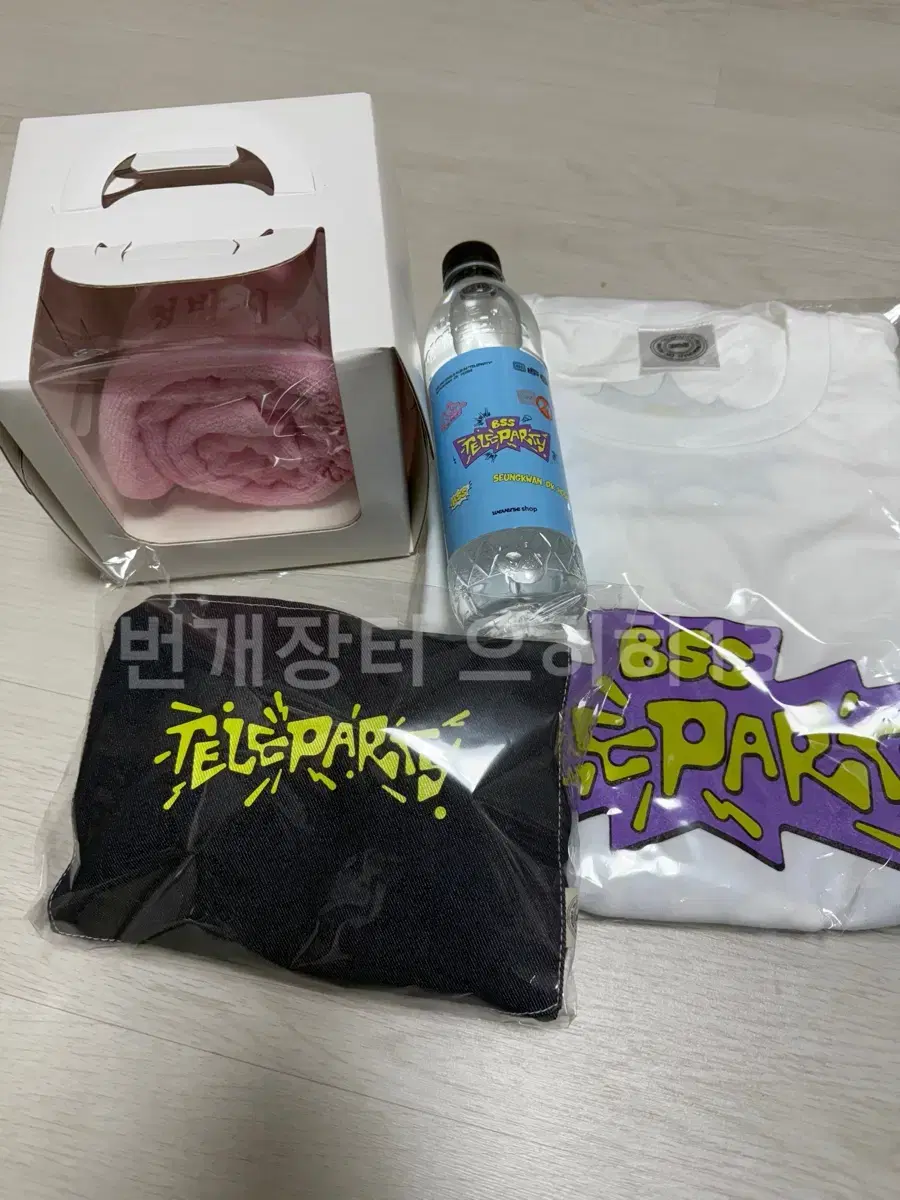 Bu Seoksoon Fan Party Station Jo wts (towel + gym bag + t-shirt)