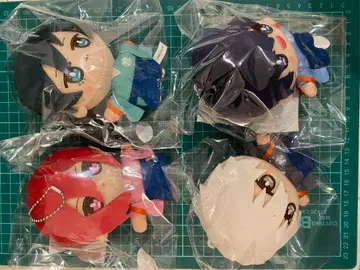 블루록 x 단다단 땡땡땡이 봉제 인형 4종 세트