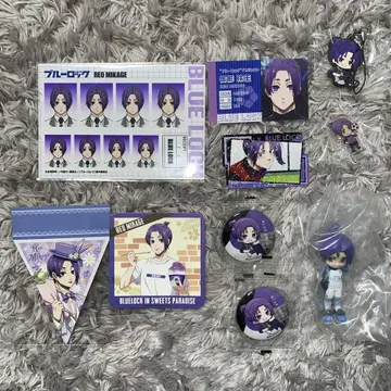 블루록 미카게 레오 블루록 전시 팔버스 인증사진 캔배지