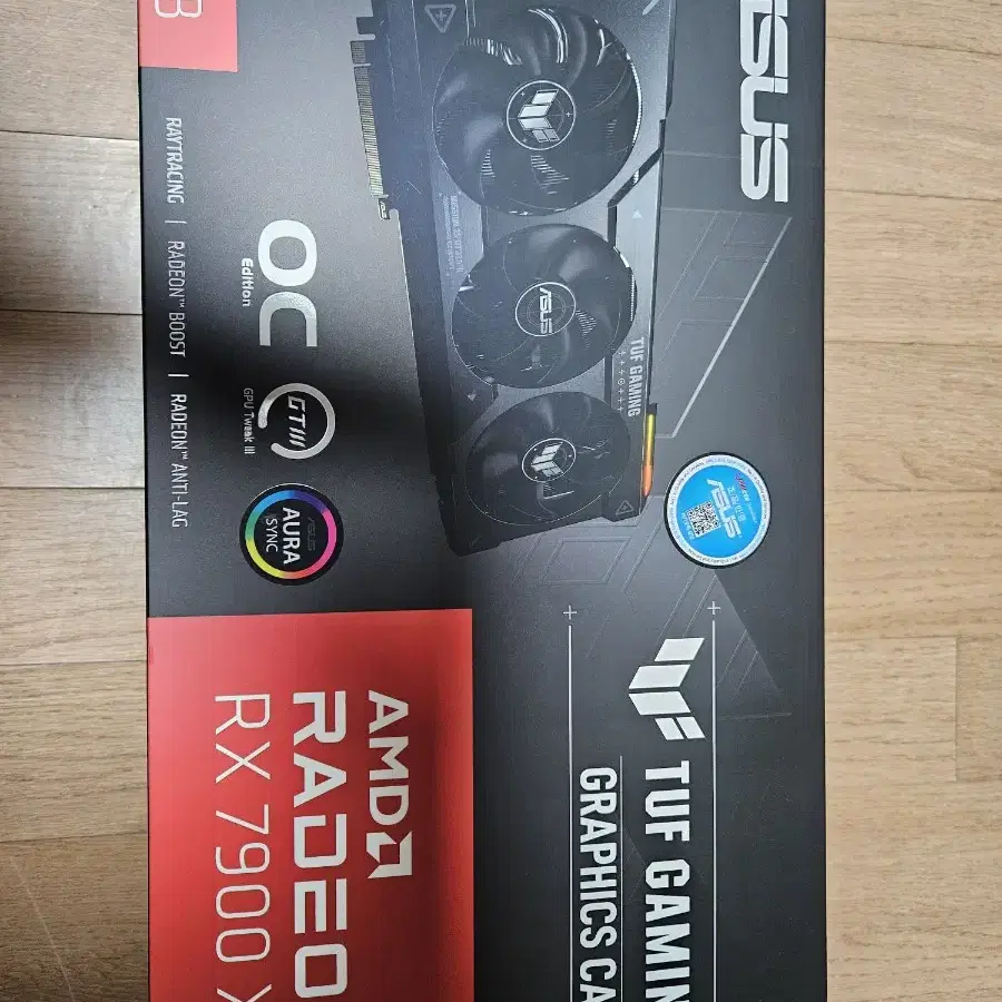 [신품급] ASUS 라데온 RX 7900 XTX TUF GAMING O2