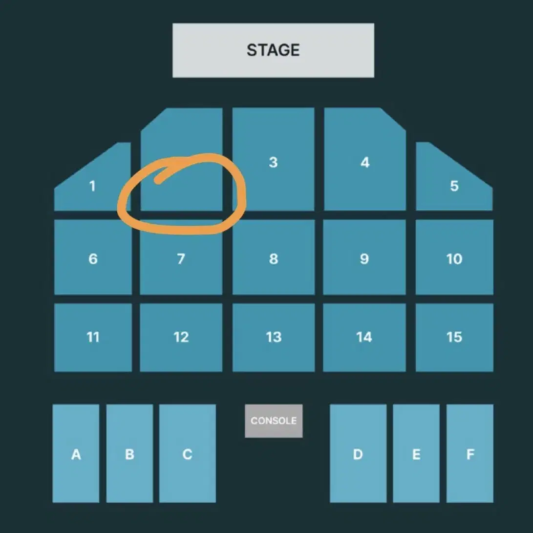 데이식스 부산콘 첫콘 2구역 17열 1매