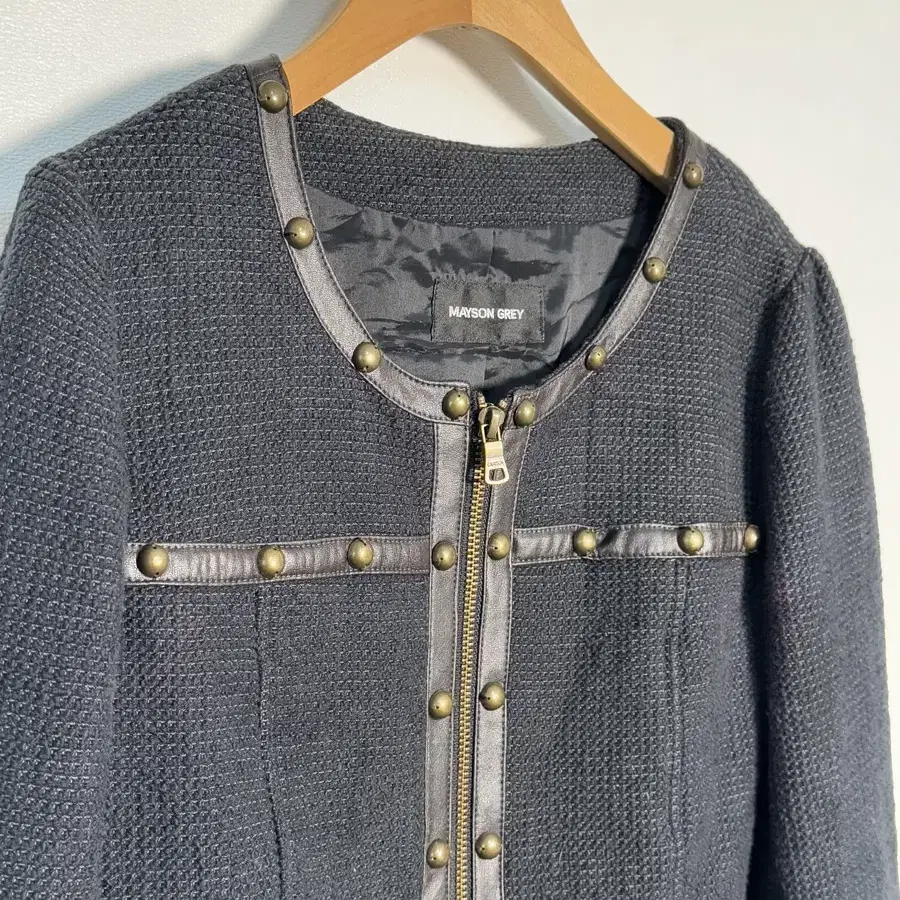 XS/ MAYSON GREY Stud Jacket/O17