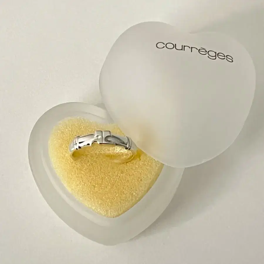 courreges / 꾸레쥬 심볼 실버 950 반지