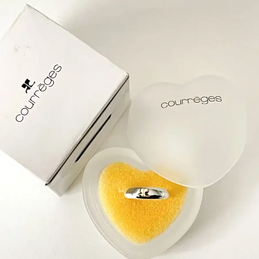 courreges / 꾸레쥬 로고 실버925 반지