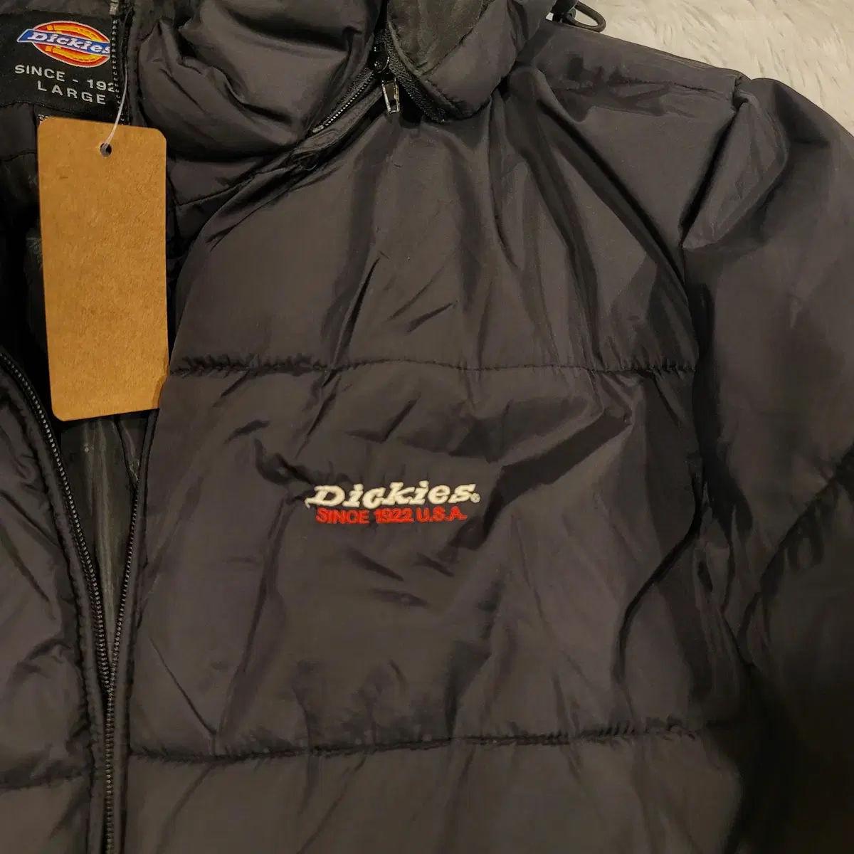 (Dickies)디키즈 블랙 패딩 63*77