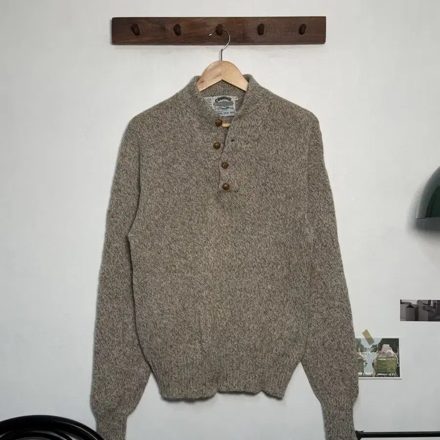 L/ Buttoned Sweater/N56