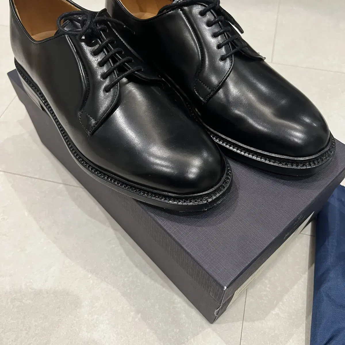 버윅 4406 Black Cordovan Plain Toe