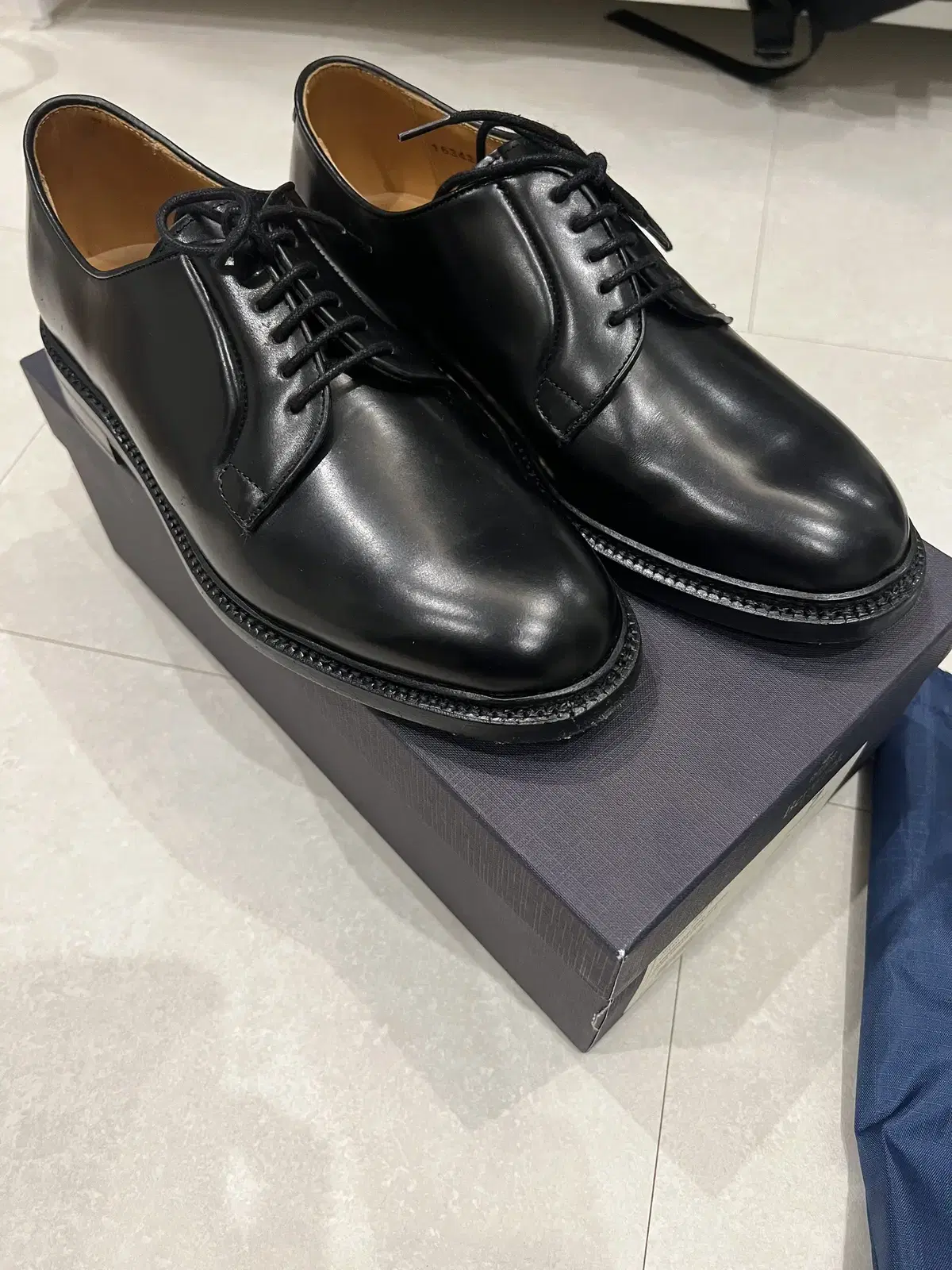 Burwick 4406 Black Cordovan Plain Toe