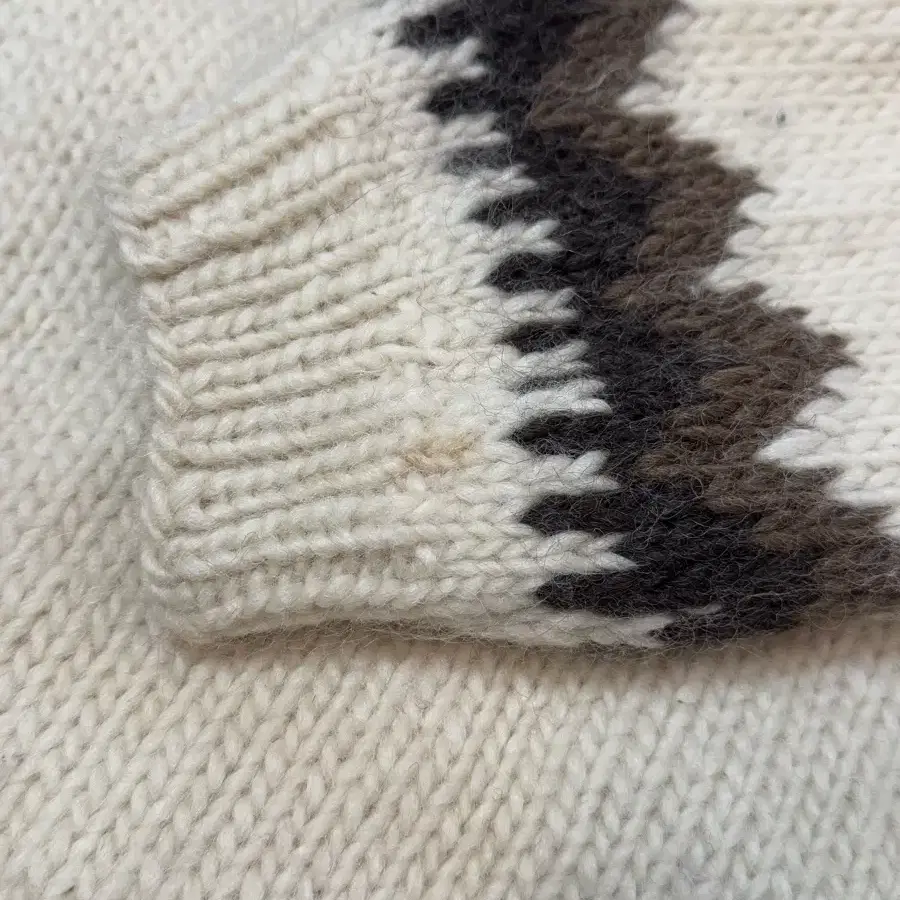 S/ Fair Isle Nordic Hand Sweater/N57