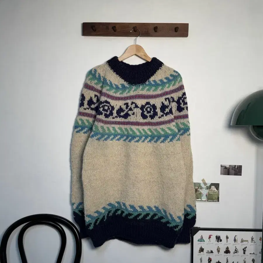 XXL/ ECUADOR Hand Sweater/N59