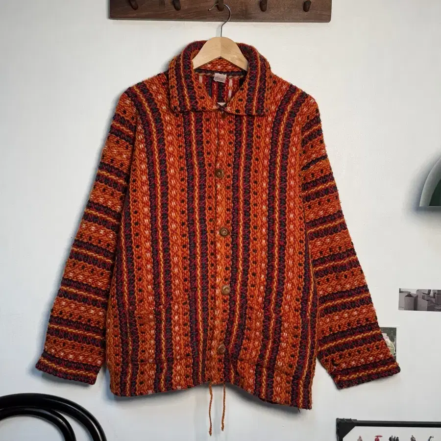 XL/ ECUADOR Hand Cardigan/N61