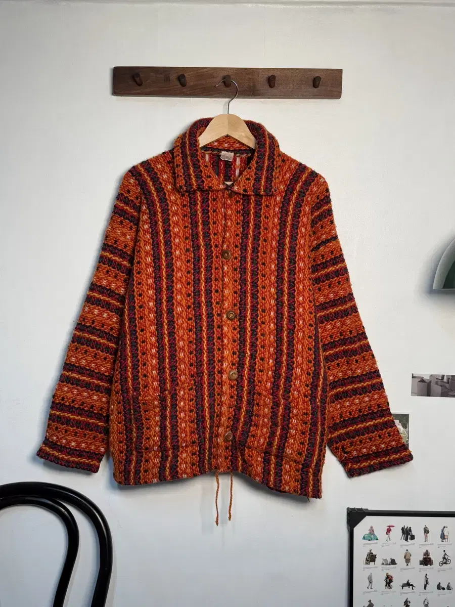 XL/ ECUADOR Hand Cardigan/N61