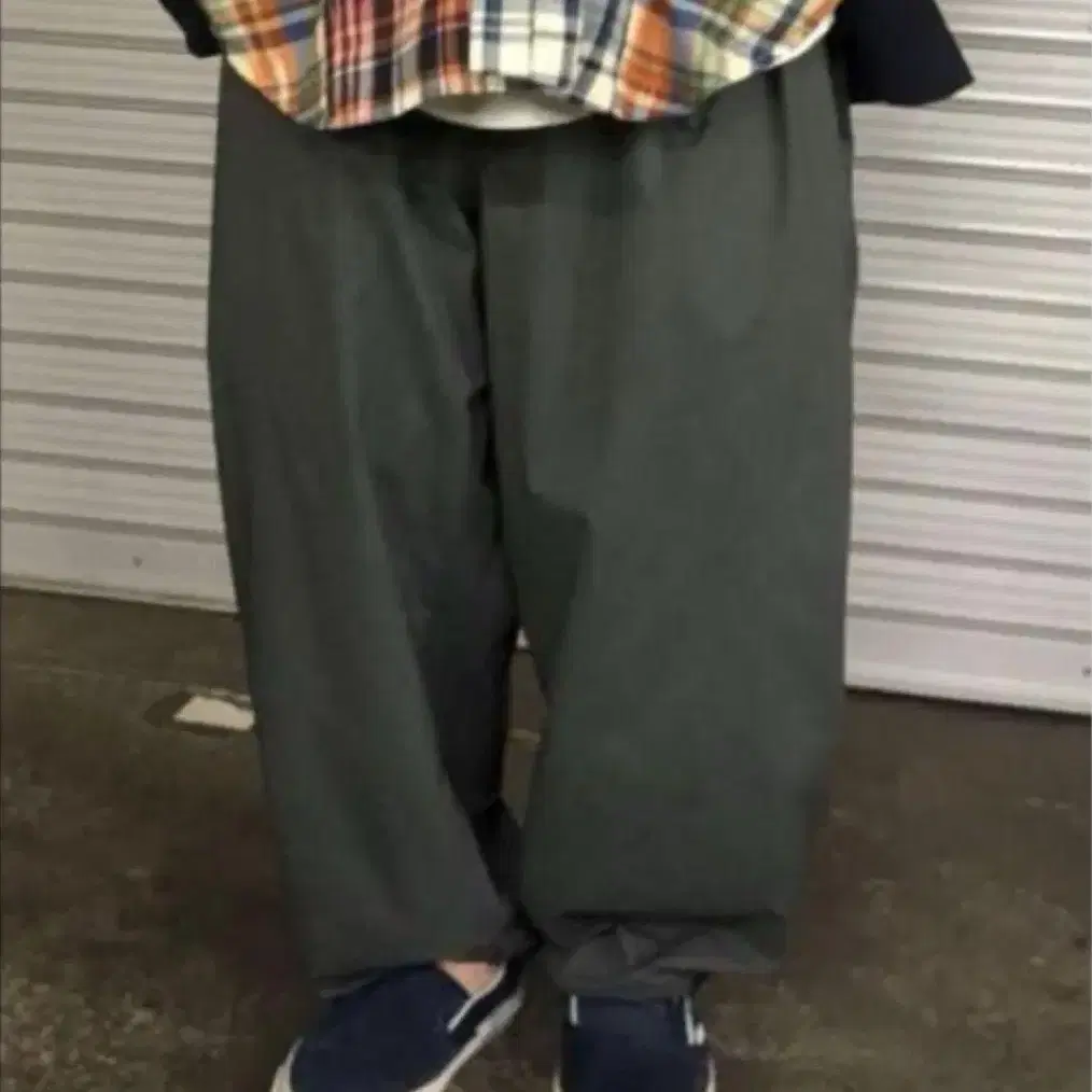 Beams SSZ 좌선 팬츠 ZAZEN PANTS 그레이