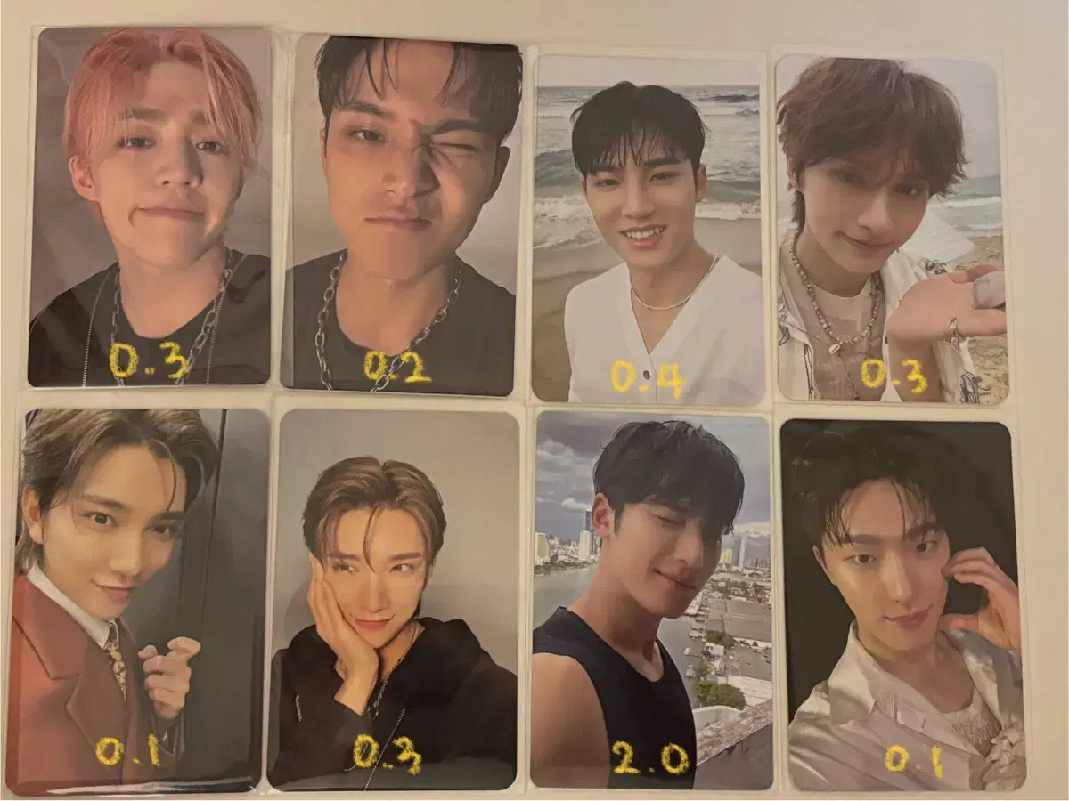 세븐틴 포카 양도 seventeen photo card