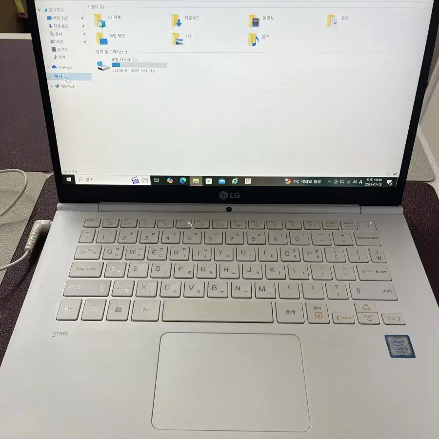 Lg 그램 14z970 i5 노트북 컴퓨터