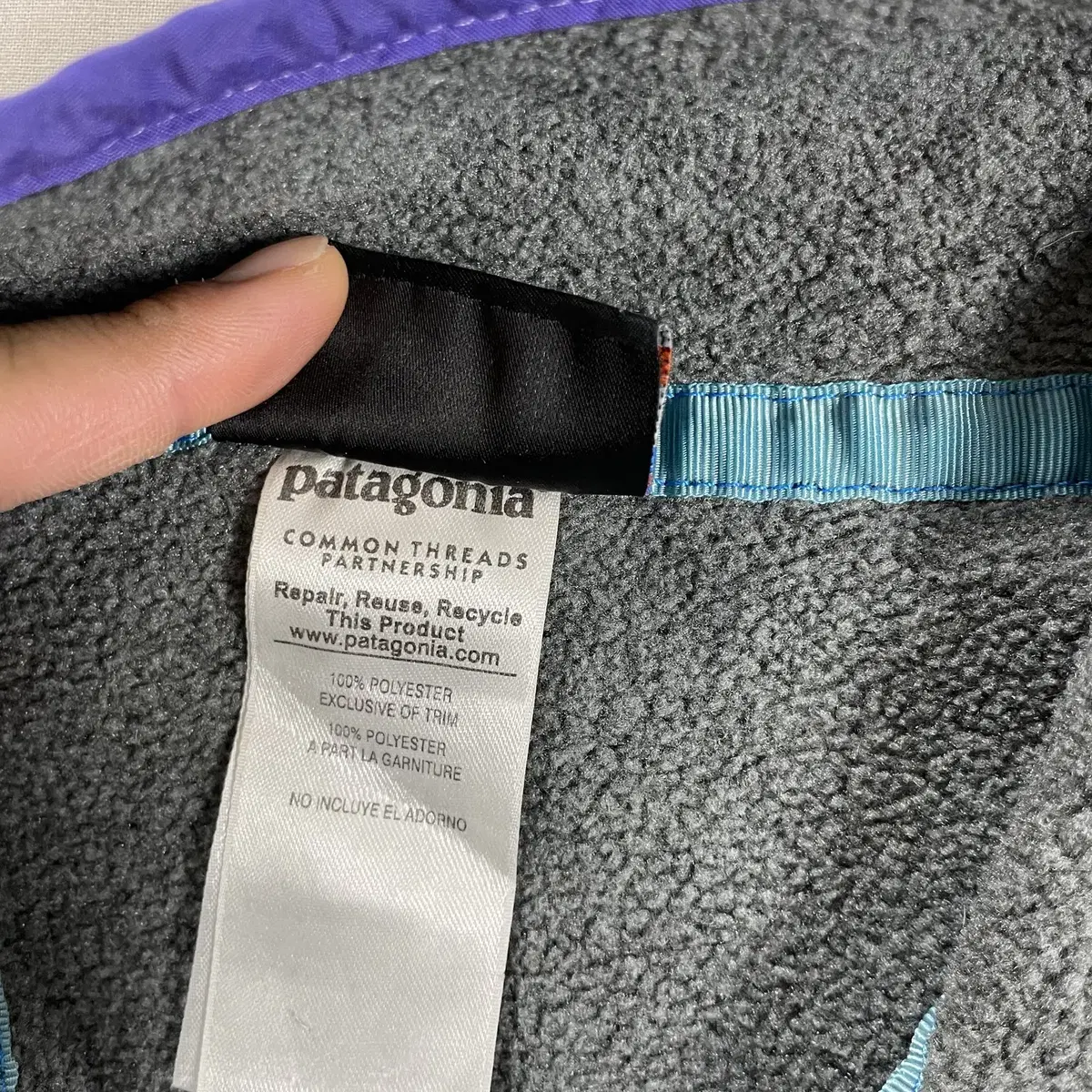 Patagonia 파타고니아 신칠라 풀오버 플리스 M