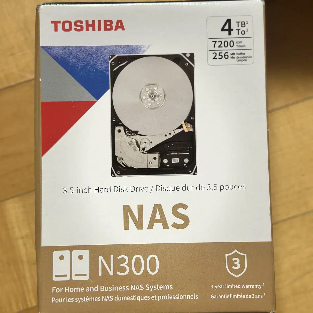 TOSHIBA NAS N300 4TB HDD