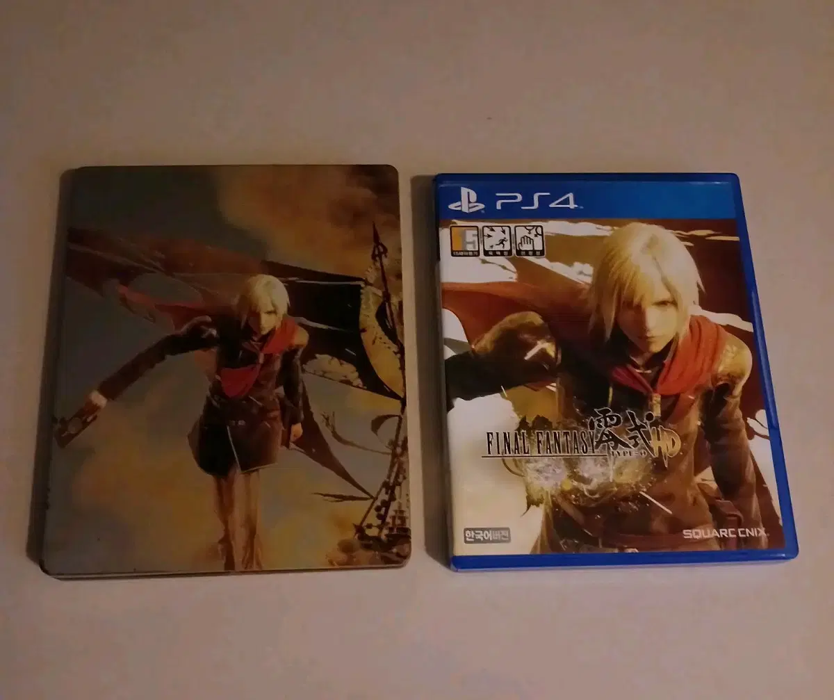 ps4 파이널판타지 TYPE-0 스틸북 포함 릴피싱 바하re2