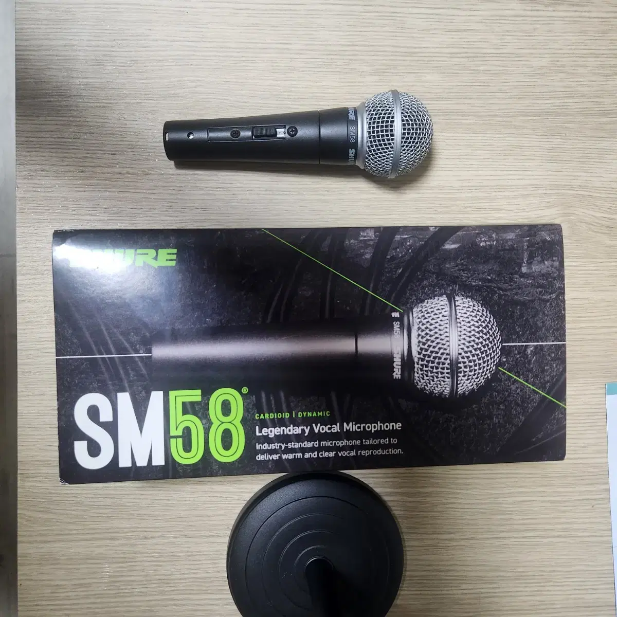 슈어 sm58 + 거치대