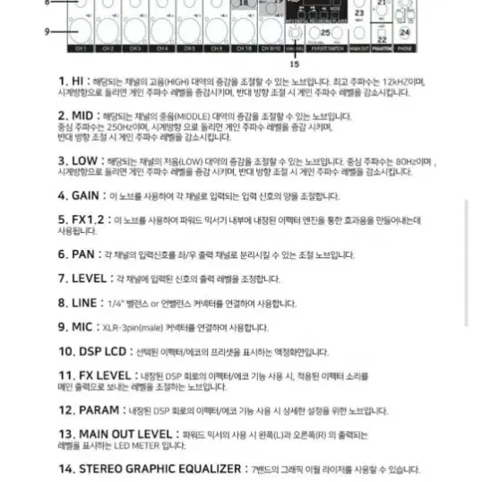 GnS GBX-800 GBX-1200 앰프내장믹서 800와트 1200와트