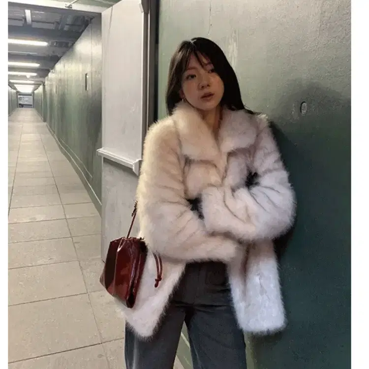 유이니 퍼자켓 퍼코트 Milo fur coat