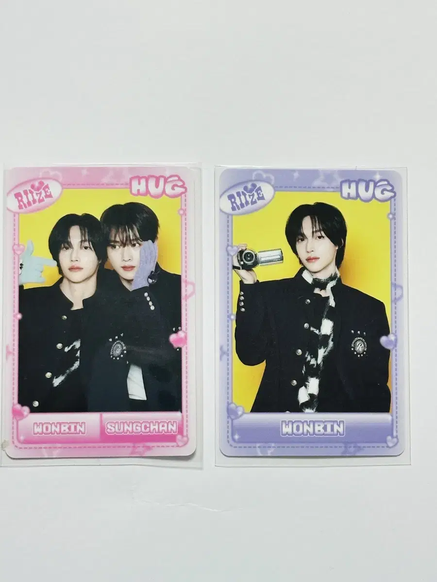 RIZE HUG tc Unit Photocard wts Sungjeongz